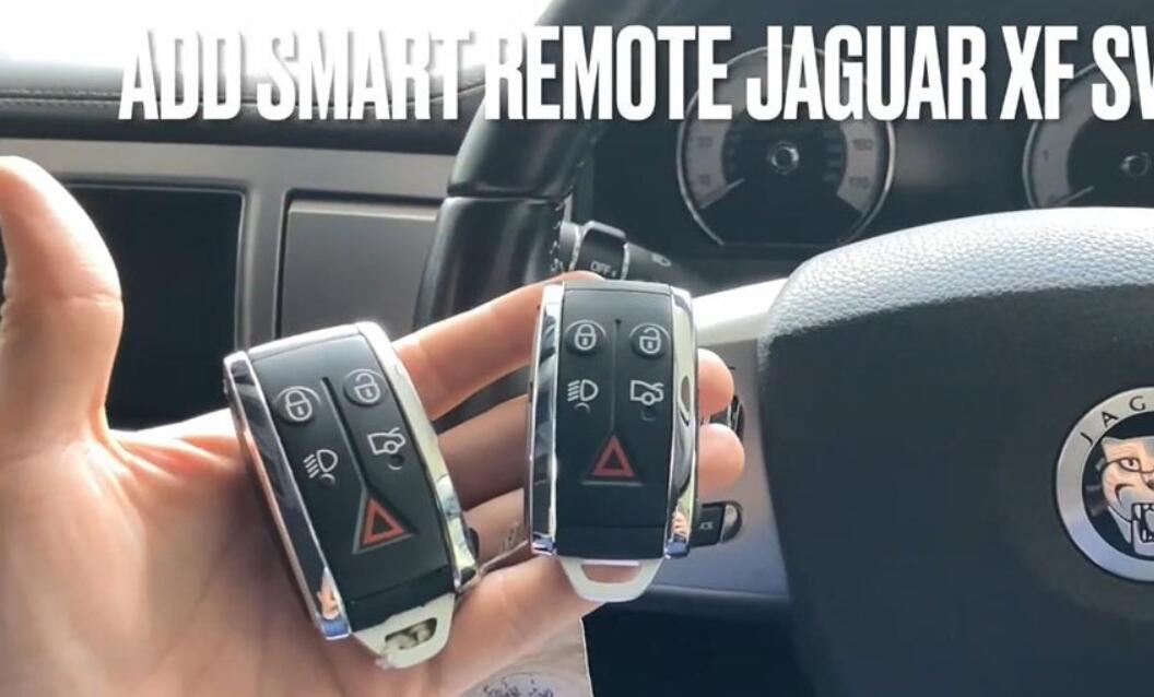 AUTEL IM608 JAGUAR XF SV8 2011 ADD SMART REMOTE BY OBD-2